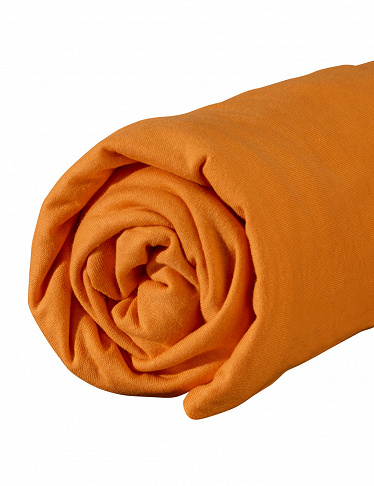 Fixleintuch aus Jersey, 140-160 X 200 cm, orange