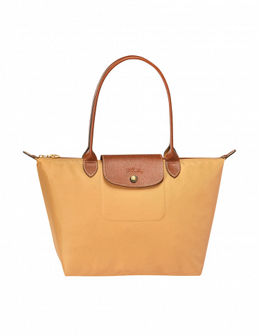 Handtasche Shoulderbag «S Pli» Longchamp, honig