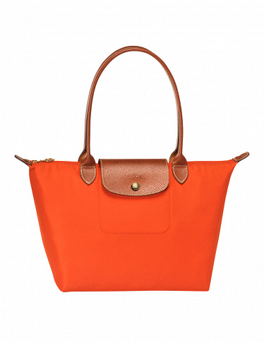 Handtasche Shoulderbag «S Pli» Longchamp, safran