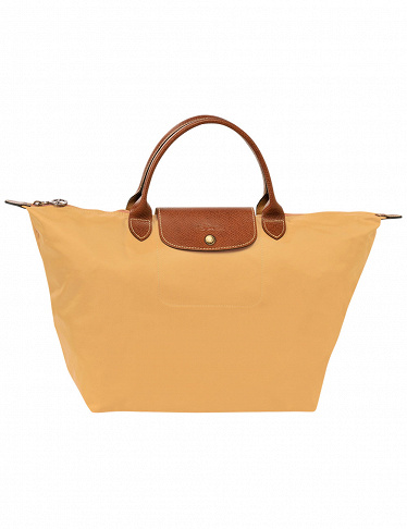 Handtasche «M Pli» Longchamp, honig