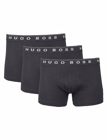 Boxer Hugo Boss, 3er-Pack, schwarz