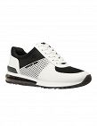 Michael Kors sneakers à lacets, noir/blanc