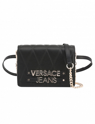 Versace Jeans Handtasche, schwarz