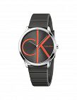 Calvin Klein montre pour homme «Ck Minimal», noir/rouge