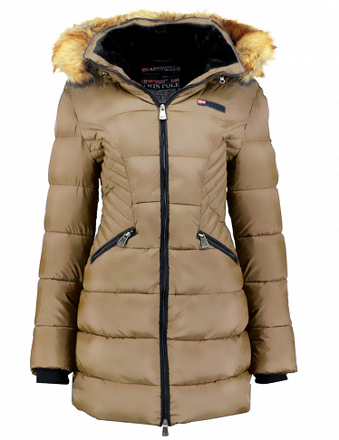 Parka Abby Lady, taupe