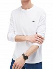 Lacoste pull avec col rond, blanc