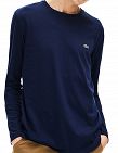 Lacoste pull avec col rond, navy