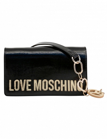 Love Moschino Handtasche, schwarz/gold