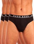 Hugo Boss Slips, 3er-Pack, schwarz