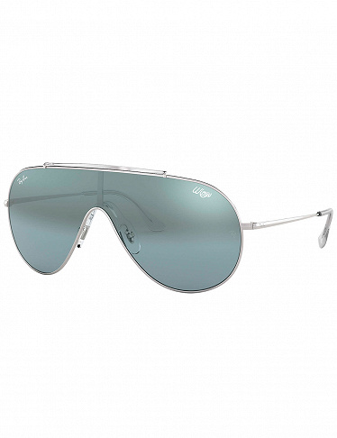Ray-Ban Piloten-Sonnenbrille, blau