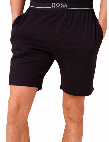 Hugo Boss Sport-Shorts, schwarz