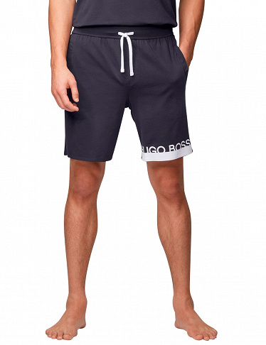 Hugo Boss Pyjama-Shorts für IHN, dunkelblau