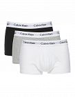 Calvin Klein Boxers, pack de 3, blanc/gris/noir