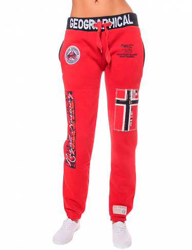 Geographical Norway Expedition Jogginghose für SIE « Myer», rot
