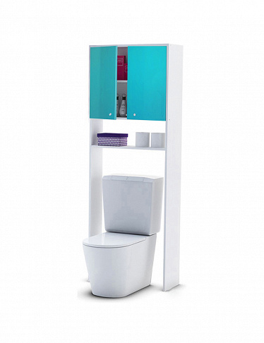 WC-Möbel mit High-Gloss-Finish