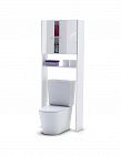 Image of WC-Möbel mit High-Gloss-Finish, weiss