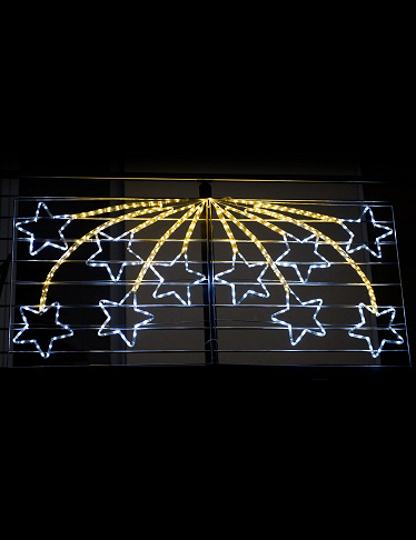 Himmlisch glitzernde Lichterkette, 456 LED, 180 cm