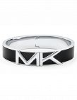 Michael Kors Armband «Mott », schwarz/silberfarben