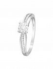 Artisan Joaillier Ring «La Promise», Weissgold/Diamanten