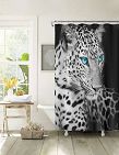 Duschvorhang «Leopard», 180 x 180 cm