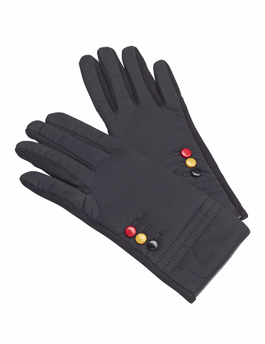 Elastische Handschuhe, Einheitsgrösse, schwarz
