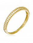 L'instant d'Or Ring «Amour Innocent», Weissgold/Zirkon