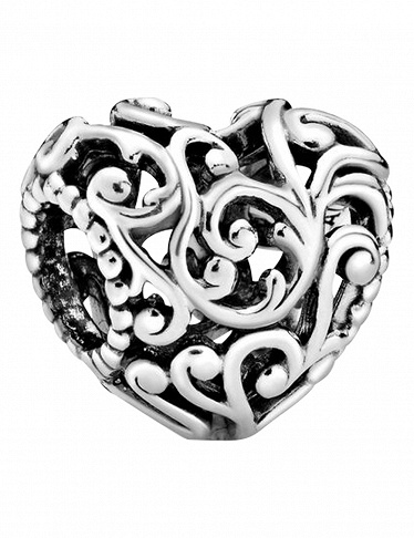 Pandora Schmuckstück «Regal Heart», Silber