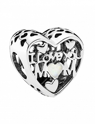 Pandora Schmuckstück «I love you» aus Silber