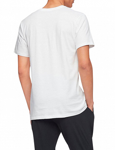 Calvin Klein Herren weiss T-shirt, V-Ausschnitt