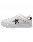 Givana Sneakers avec étoiles, blanc