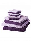 Image of 10-teiliges Frottee-Set, superflauschig, violett/lila