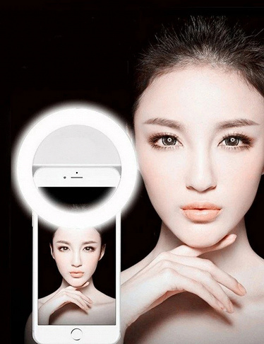 Selfie Lampe für Smartphone, LED