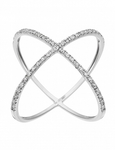 Paris Vendôme Ring «La Magnifique», Weissgold/Diamant