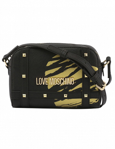 Love Moschino Handtasche mit Schulterriemen, schwarz