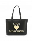 Love Moschino Handtasche mit langen Henkeln, schwarz