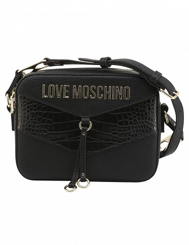 Love Moschino Handtasche mit Schulterriemen, schwarz