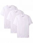 Tommy Hilfiger T-Shirt pour hommes, pack de 3, blanc