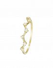By Colette Ring «Fil amoureux», Gelbgold + Zirkonia
