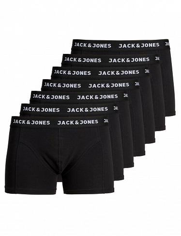 Jack & Jones Boxer mit Logo, 7er-Pack, weiss