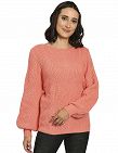 Royal Cashmere Pullover mit Strickmuster