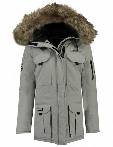Geographical Norway Expedition Damenparka «Alpen», grau