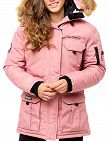 GEOGRAPHICAL NORWAY EXPEDITION Parka Femme «Alpes», rose