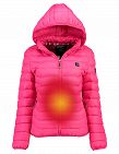 GEOGRAPHICAL NORWAY EXPEDITION Parka femme «Warm up», fuchsia