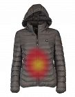 GEOGRAPHICAL NORWAY EXPEDITION Parka pour femmes «Warm up», gris
