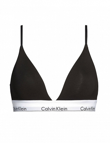 Calvin Klein Triangel-BH FLIRTY in schwarz