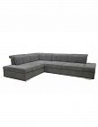 Canapé-lit «Algo», 303 x 226 cm, gris