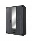 Armoire «Grey», L 135 x H 199, anthracite