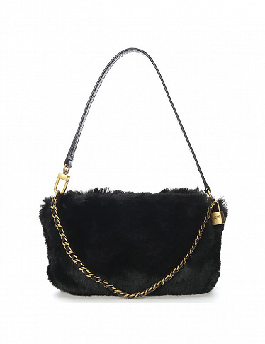 GUESS mini Handtasche «Katey luxe», schwarz