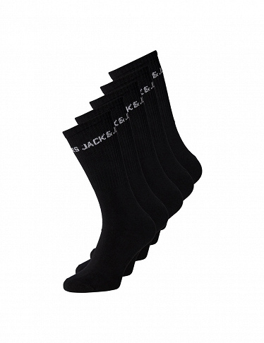 Jack & Jones Socken, 5er-Pack, weiss