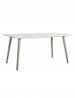 Table «Scandy», Lo 160 x La 90 x H 75 cm, bois/blanc